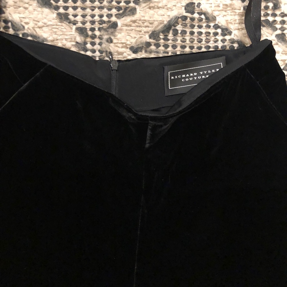 Richard Tyler Couture Velvet Pants